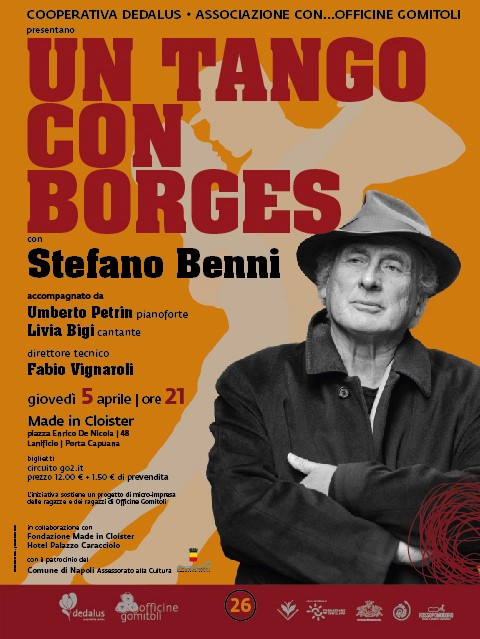Stefano Benni a Napoli: Un tango con Borges